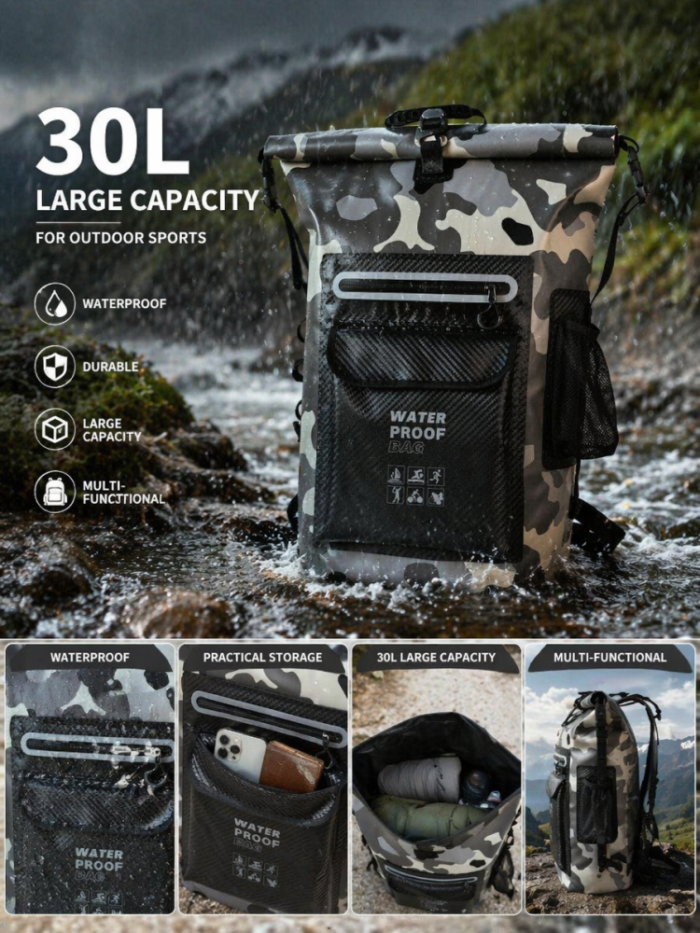 Outdoor Waterproof Backpack - 图片 6